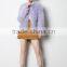 YR695 Long Curly Lamb Fur Jacket Genuine Sheep Skin Fur Jacket China Fur Factory OEM