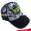 Wholesale fashion 5 panel digital print trucker cap with piping