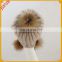 Factory Pom Poms Beanie New Lovely Knitted Cap Snowflakes Bobble Hat Fur Pompom