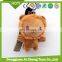 mini cute plush anime lion keychain toy