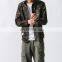 China Manufacturer Street Fashion Camo Shirt Cool Man Loog Sleeve Blouses for Men