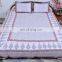Indian Double Bed Cover Cotton Handmade Bed Sheet Ethnic Bohemian With Pillow Cover Bedding Set Block Printed Bedspread