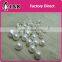 wholesale half round abs pearl button shank button