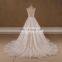 Luxury wedding gown sexy open back lace beaded wedding dress 2017