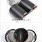 High Quality Custom Akrapovic Carbon Fiber exhaust tail pipe car muffler tips with ss304 clamp