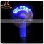 christmas ornaments usb fan led, programmable message fan, led mini fan for promotional gift