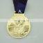 Manufacture Custom Cheap gold silver bronze sports award souvenir trophy factory price rings medal 3D eagle medal