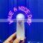 Led mini message display fan Hot selling promotional gift