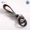 Wholesale Custom New Design handmade Metal Leather Keyring