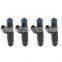 4xOEM Fuel Injector For Chevrolet Ponti Saturn 2.4L 2.2L Flow Matched 12582704