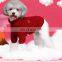 wholesale Pet dog Winter ripple turtleneck sweater Clothes knit Overcoat