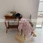 2020 autumn and winter new children's clothing girls lapel lace dress