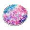 Amazon top seller 2018 colorful digital printing circle beach towels microfiber printed round beach towel with tassels