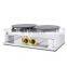 double head crepe pancake maker pancake machine two head crepe machine