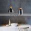 Vintage Lamps Pendant Lights Aluminum Gold Pot Industrial Style Indoor Lighting