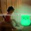 Owl shape color changing bed kids night light  for Christmas decoration holiday gift