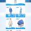 white protective overalls polypropylene waterproof disposable coverall with hood safety
