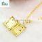 Hot sale locket cross pendant necklace