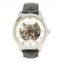 Stainless Steel mechanical watchcWatches Man Genuine Leather Automatic Watch