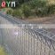 Hot Dipped Galvanized P Type  Roll Top Fence Brc Fencing
