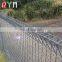 Hot Dipped Galvanized P Type  Roll Top Fence Brc Fencing