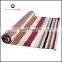 Striped Handwoven Cotton washable indian manufacture Yoga Rugs