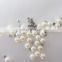 Round Glass Natural Decoration Clothing Shoe Faux Plastic Pearl Beads
