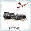 handmade flax sole women lace embroidery cloth shoes
