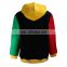 2021 Hot Sell Cheap Fashional Pullover Patch Work Contrast Color Hoodie