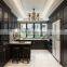 Factory price litght brown melamine kitchen cabinet design