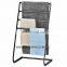 black towel stand