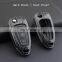 Keyless Black Glossy Carbon Fiber Remote Key Shell Cover for Ford Focus Escape Kuga Lincoln Smart Key Casing