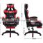 China rotatable gaming chair high back with footrest