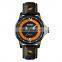 SKMEI 9211 top men's wrist watch creative leather quartz fashion oem watches custom men luxury