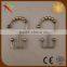 Stainless steel rings brass bead shower curtain hooks