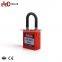 Wholesale Lightweight Insulation Shackle Anti Theft Safety Padlock With Key