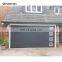 Modern  Flush Steel Sectional Garage Door With Square Window For Homes