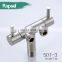 Hot Sale Dual Handle Stainless Steel 304 cold Water Tap double outlet tap