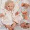 Pure hand-painted 20-inch reborn dolls soft, odorless and non-toxic enamel dolls can change toys at will