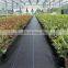 Factory direct selling 90gsm black PP anti grass mat cloth woven ground cover for agricultural protection