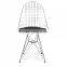Famous design DKR Wire chair with soft seat pad dining chair