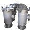 Stainless Steel Liquid Paper Pulp Magnetic Strainer Filter With Flange