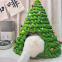 Meow Love Autumn And Winter DIY Simple Cute Christmas Tree Cat Nest Handmade Wool Material Warm And Comfortable