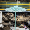 Modern Fashion Design Waterproof Sunshade Tassel Umbrella Wholesale Decorative Garden Umbrella Outdoor Umbrella