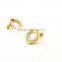 New round earring designs circle pendant fashionable jewelry