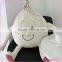 Cute white plush onion pillow fashion cute vegetable pillow
