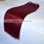 Short and long hair from 8" to 30" cheap red Brazilian hair weave