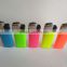 Plastic mini BIC CRICKET flint lighter FH-203 with butane gas neon color