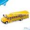 Light Sound Yellow Diecast School Bus Model