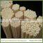 alumina ceramic tube 99% al2o3 thermocouple ceramic tubes